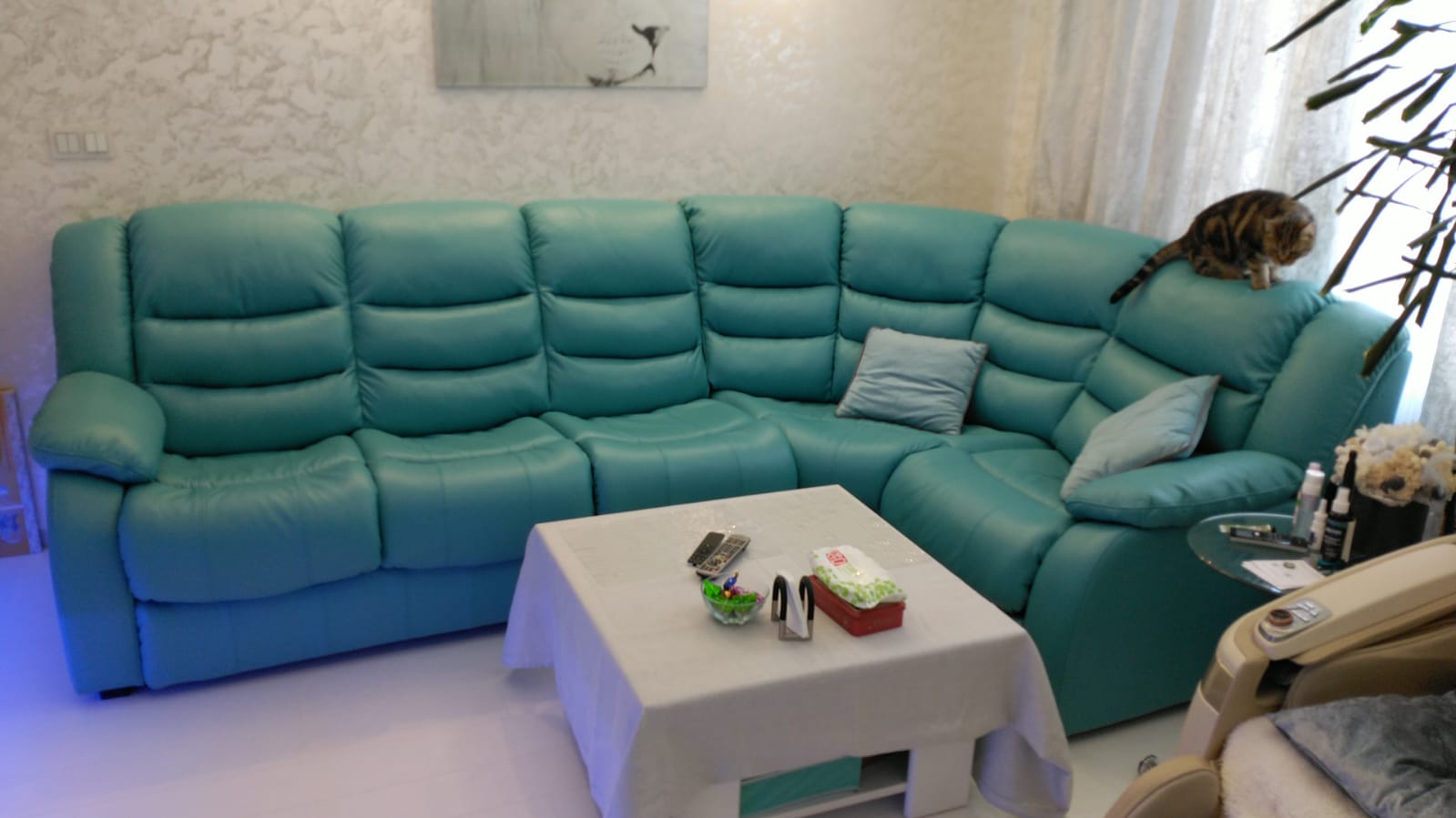 Перетяжка дивана на дому. Сасово