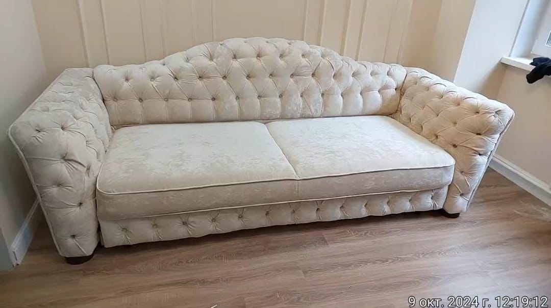 Замена обивки дивана на дому. Сасово